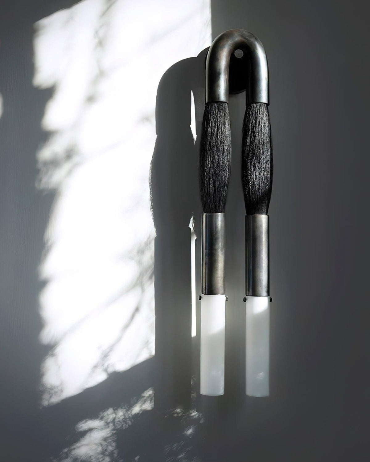 Horsehair Wall Lamp 7.1"