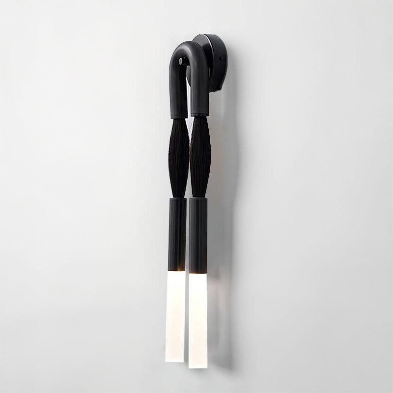 Horsehair Wall Lamp 7.1"