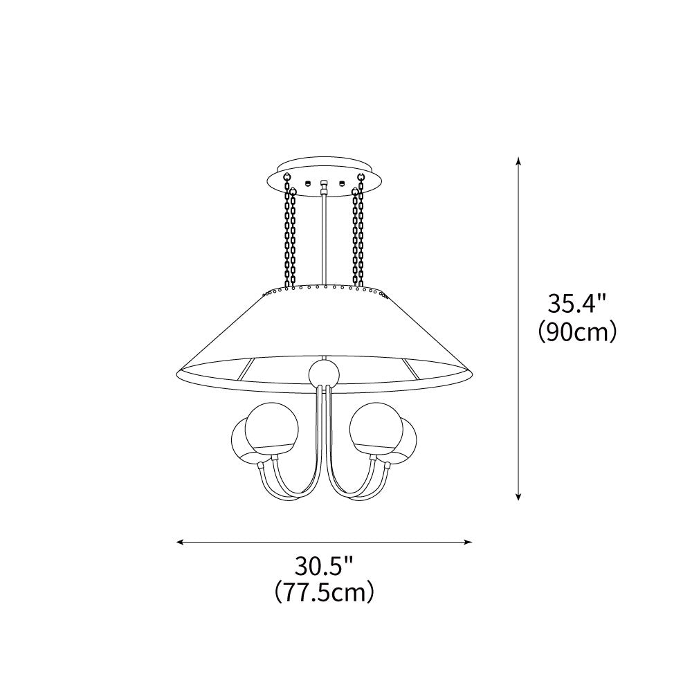 Hudson Valley Pendant Chandelier