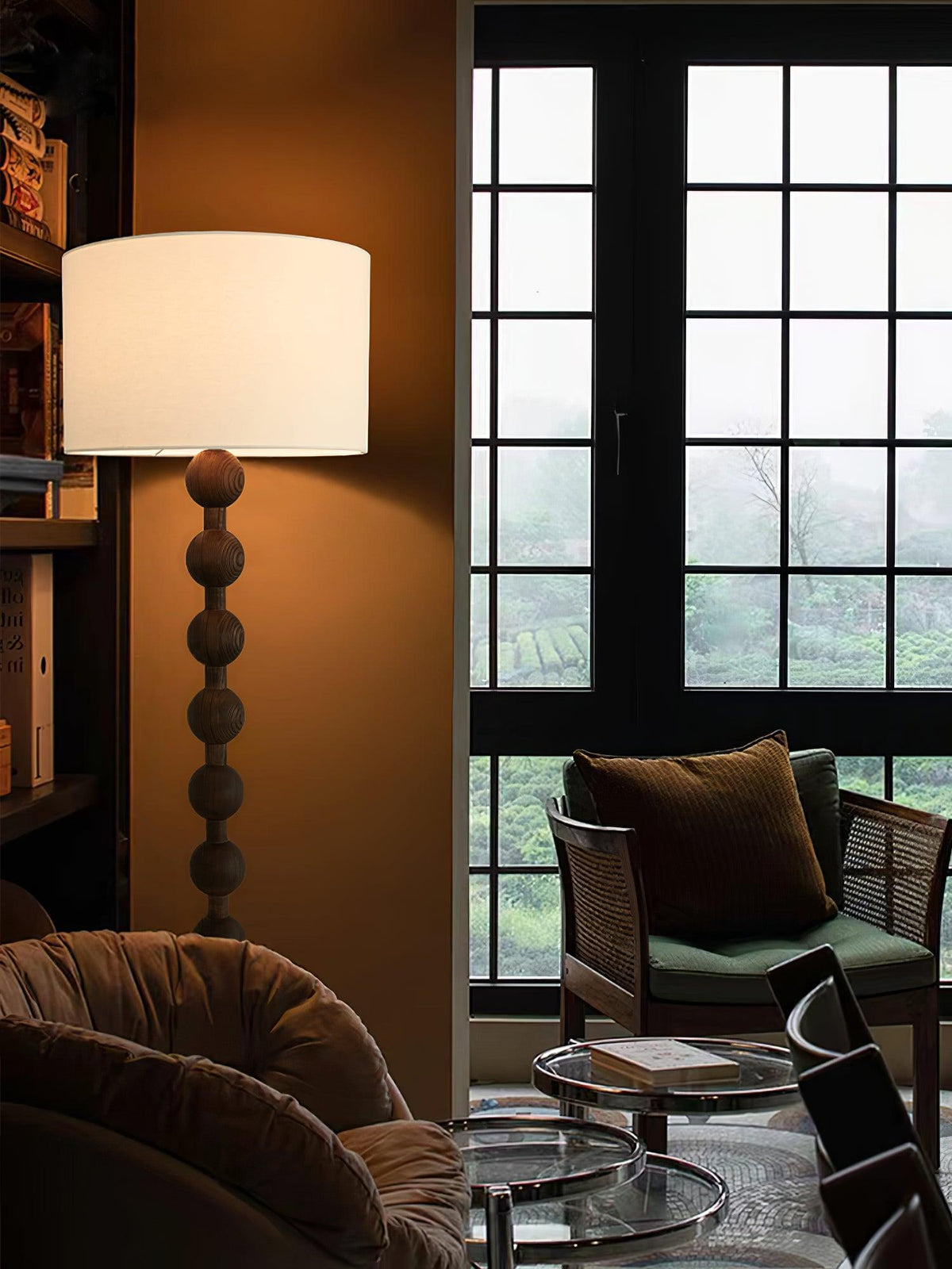 Hugo Barbell Floor Lamp 15.7"