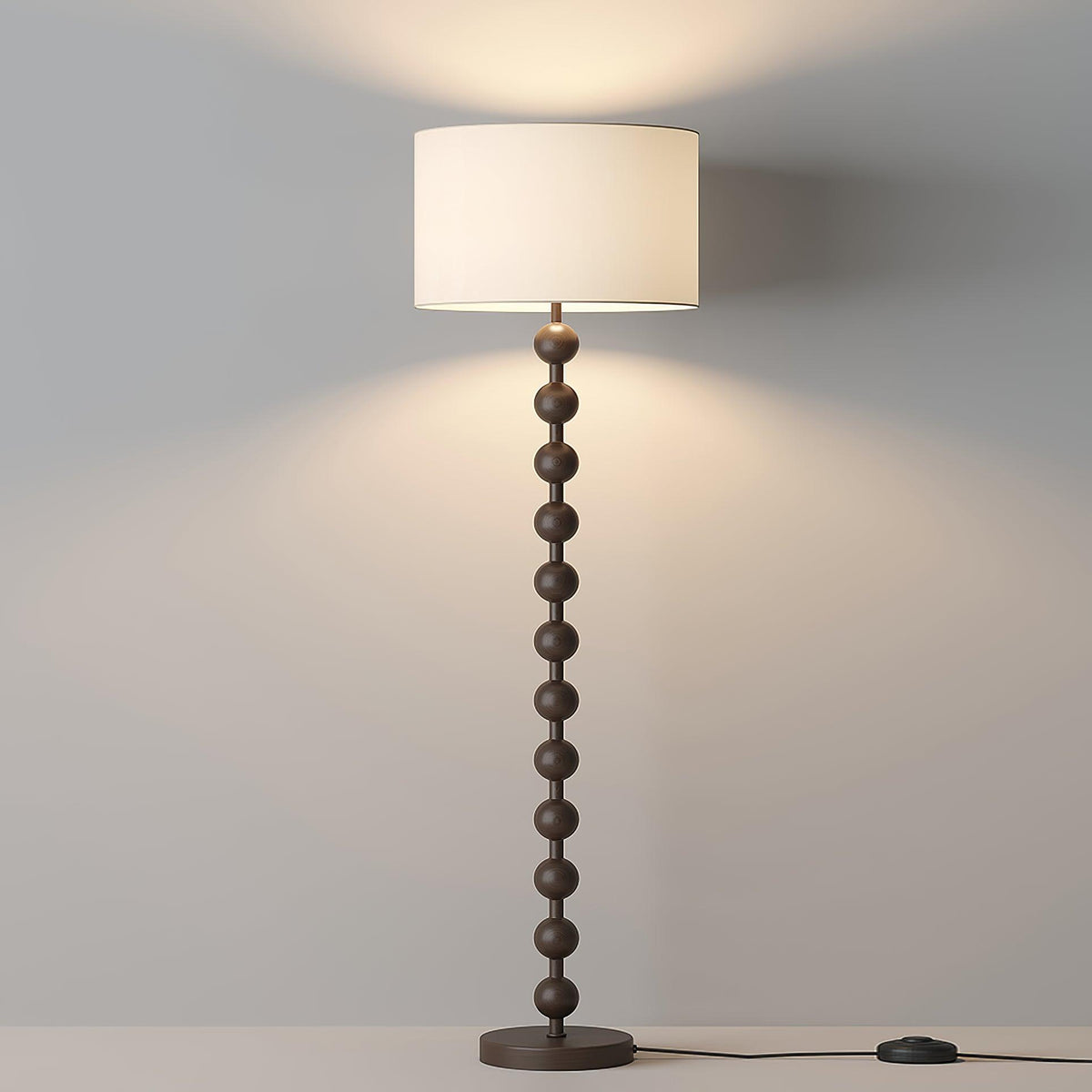Hugo Barbell Floor Lamp 15.7"