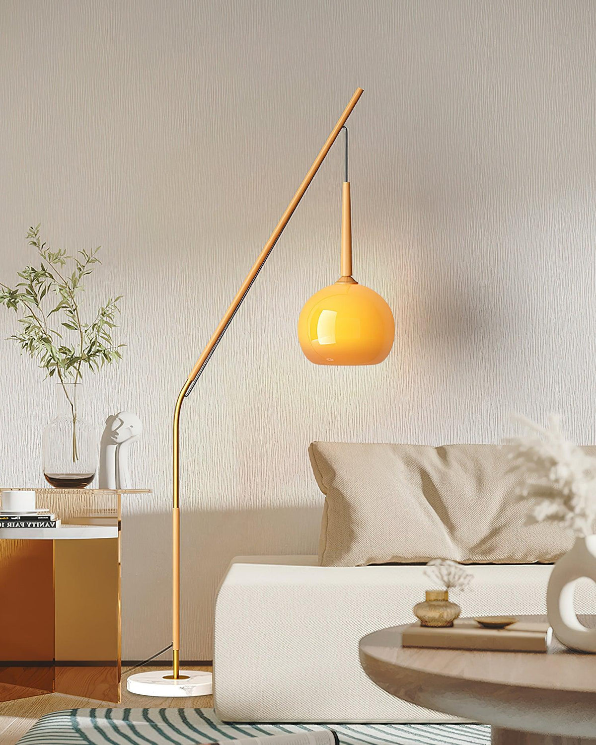 Hulusi Hanging Floor Lamp 29.5"