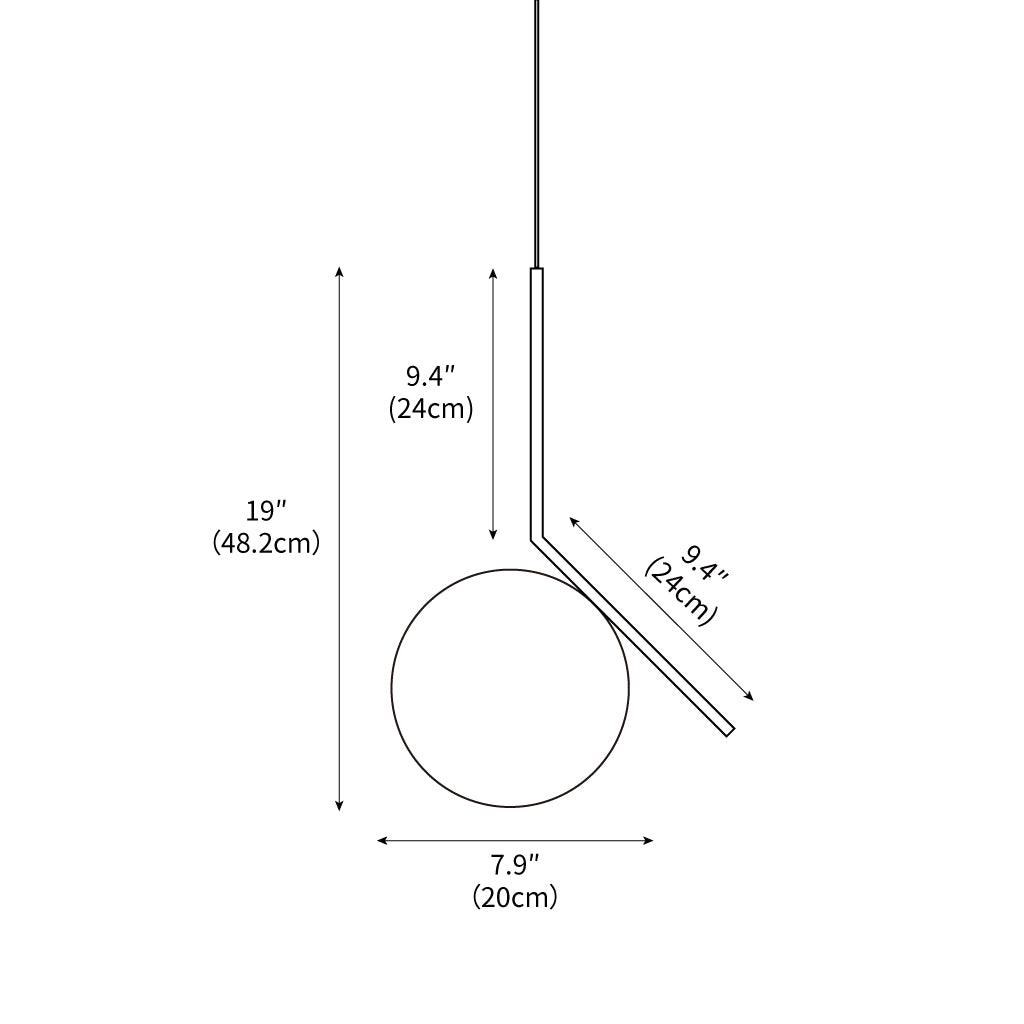 IC Pendant Light 7.9"