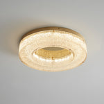 Ice Crack Circle Ceiling Lamp