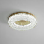 Ice Crack Circle Ceiling Lamp