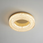 Ice Crack Circle Ceiling Lamp