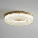 Ice Crack Circle Ceiling Lamp