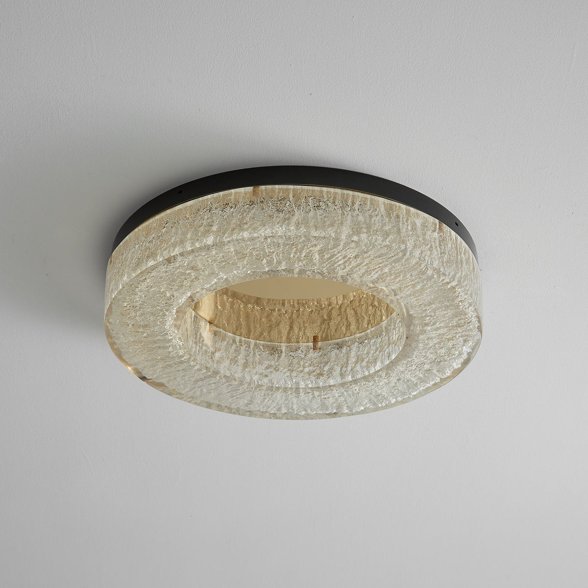 Ice Crack Circle Ceiling Lamp