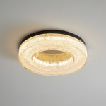 Ice Crack Circle Ceiling Lamp