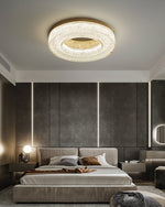 Ice Crack Circle Ceiling Lamp