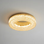 Ice Crack Circle Ceiling Lamp