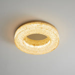 Ice Crack Circle Ceiling Lamp
