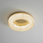 Ice Crack Circle Ceiling Lamp