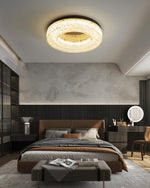 Ice Crack Circle Ceiling Lamp