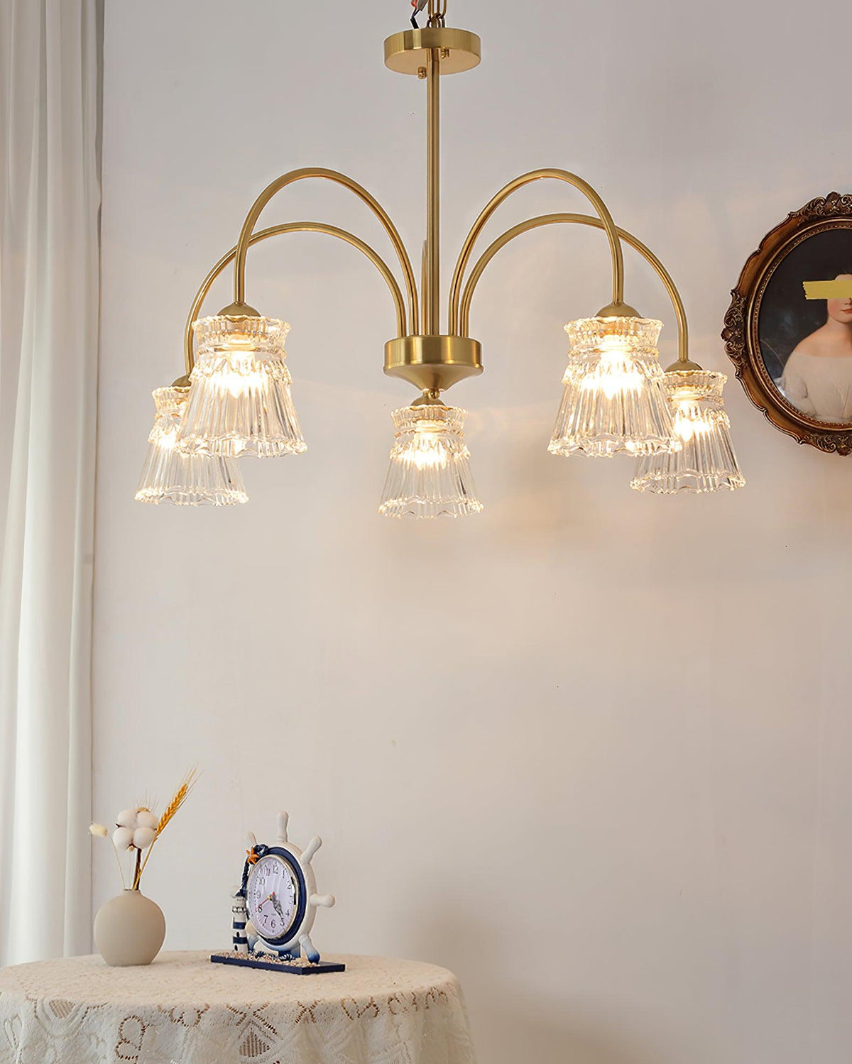 Ice Cream Crystal Chandelier