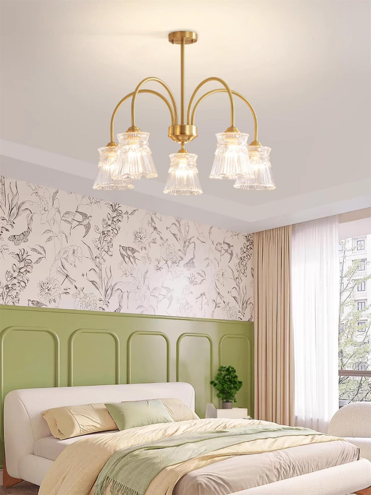 Ice Cream Crystal Chandelier