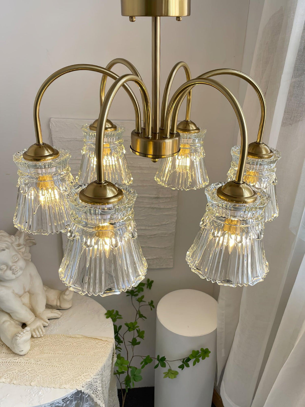 Ice Cream Crystal Chandelier