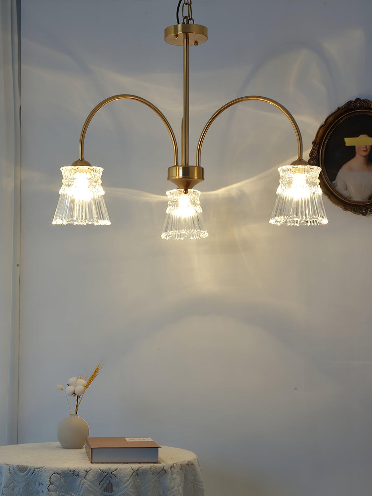 Ice Cream Crystal Chandelier