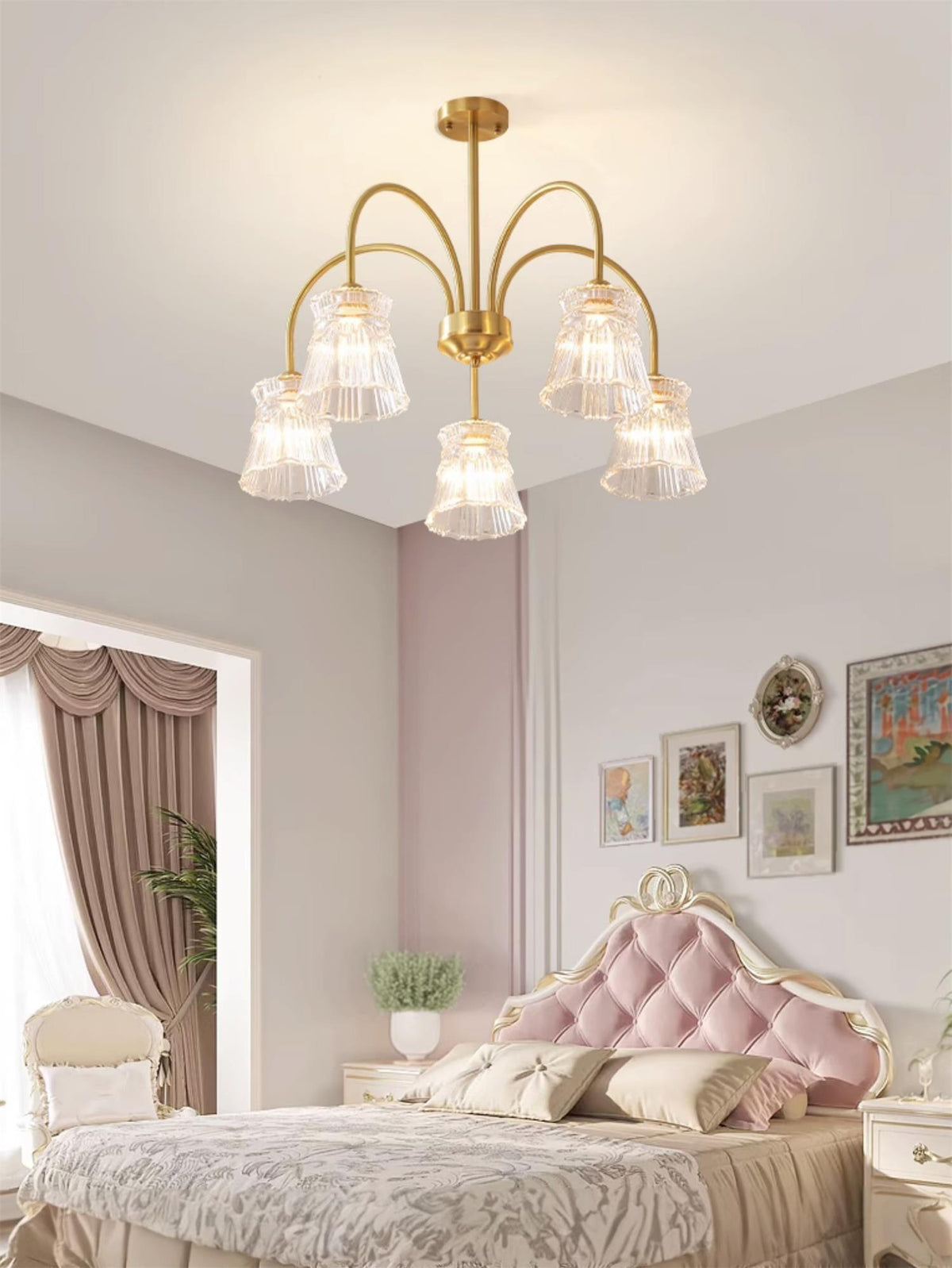 Ice Cream Crystal Chandelier
