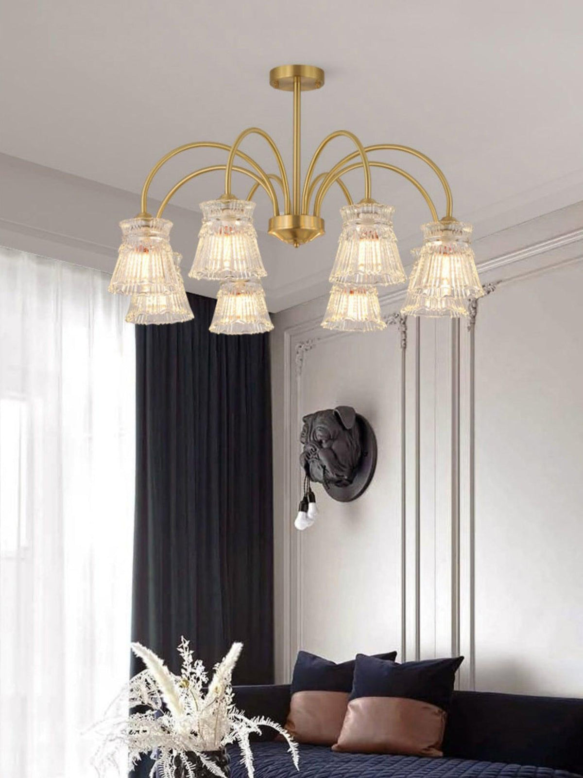 Ice Cream Crystal Chandelier