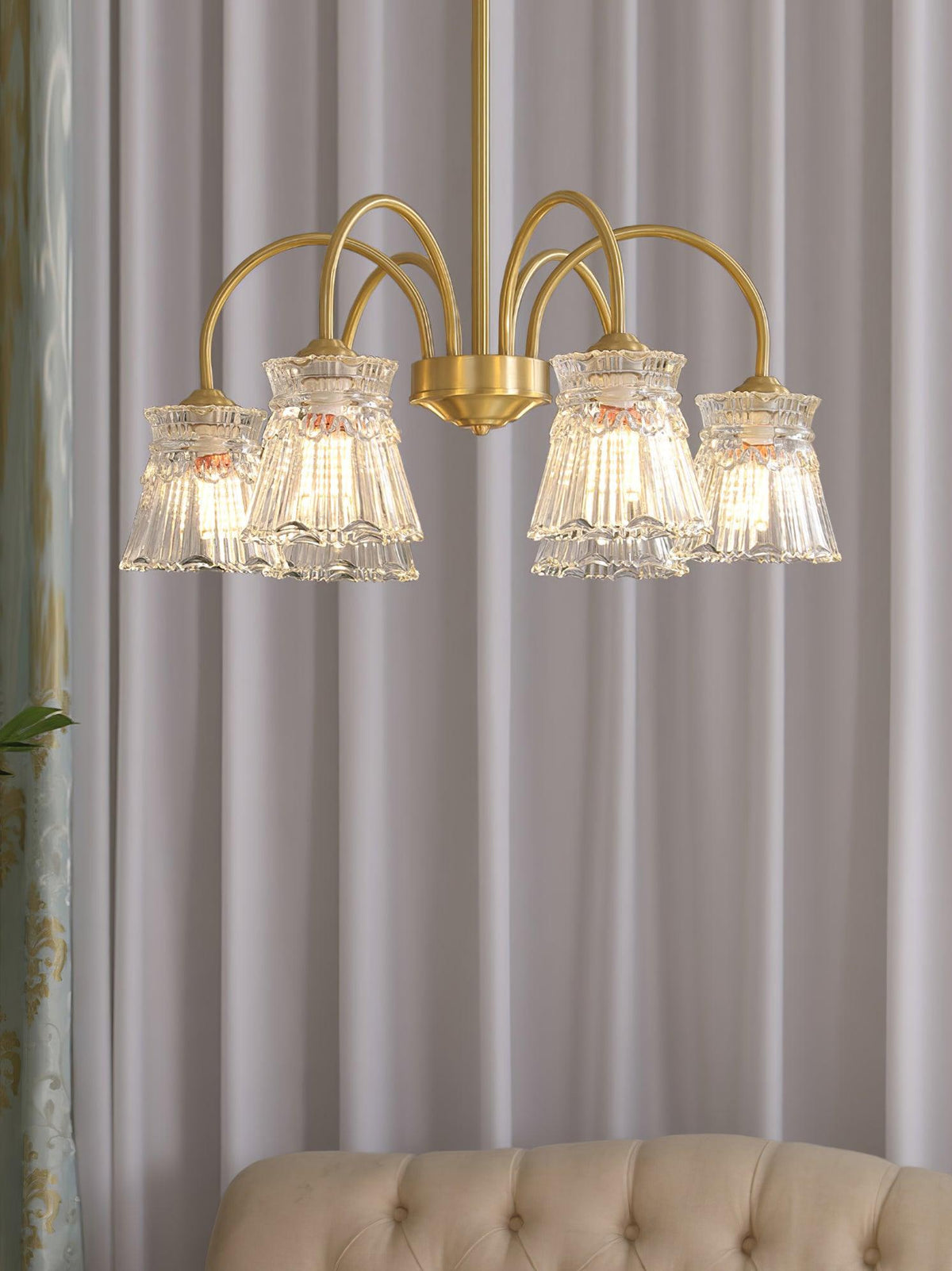 Ice Cream Crystal Chandelier