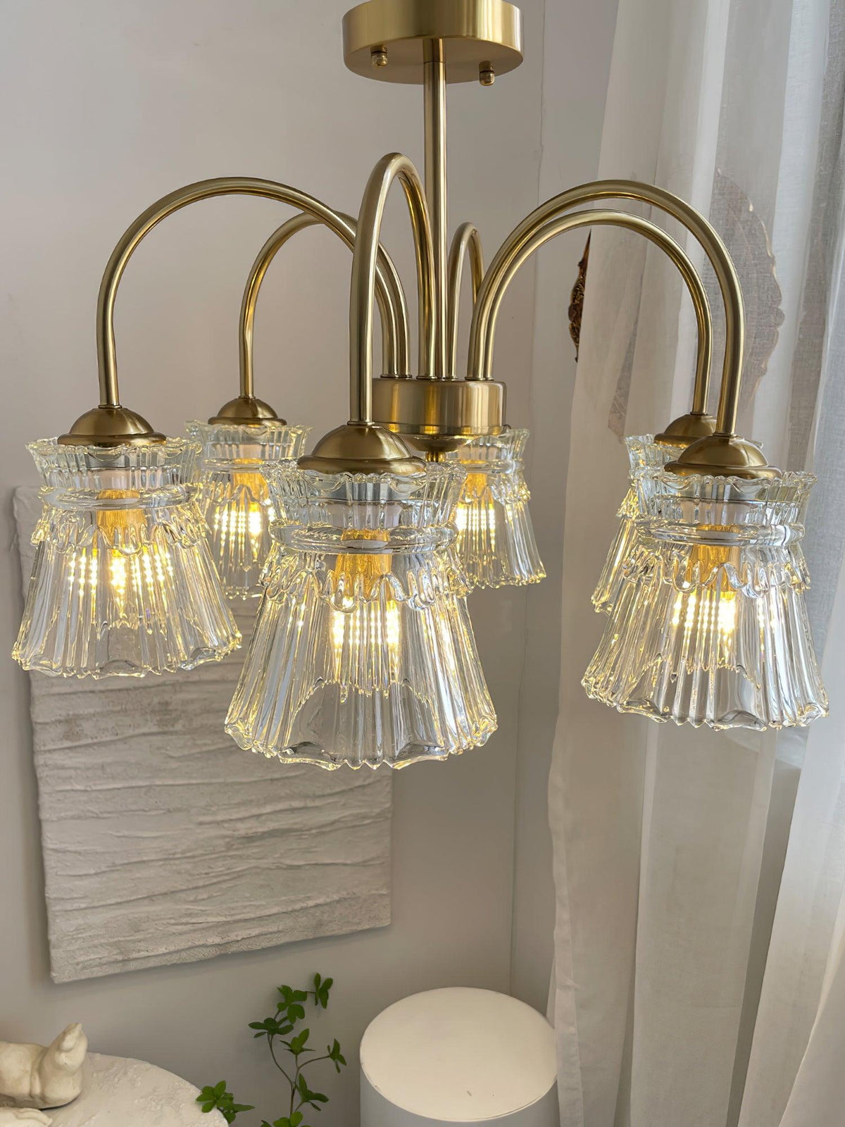 Ice Cream Crystal Chandelier