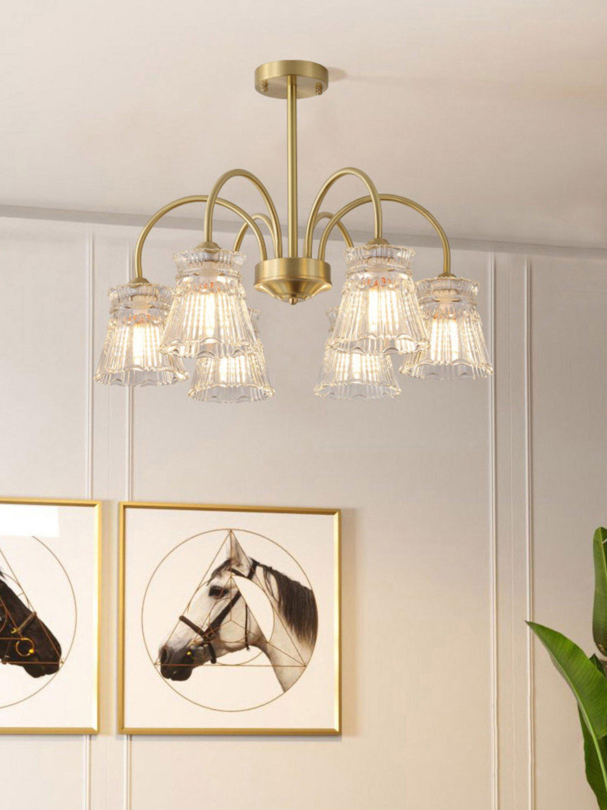 Ice Cream Crystal Chandelier