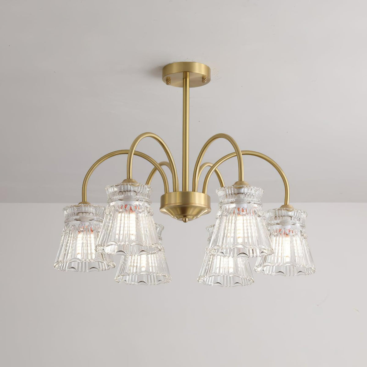 Ice Cream Crystal Chandelier