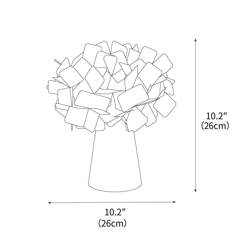 Illis Flower Table Lamp 10.2"
