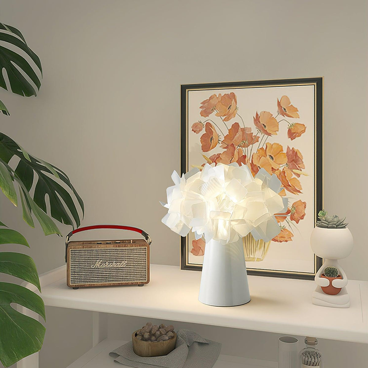 Illis Flower Table Lamp 10.2"