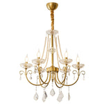Imperial Pearl Crystal Chandelier