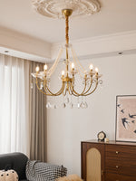 Imperial Pearl Crystal Chandelier