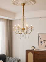 Imperial Pearl Crystal Chandelier