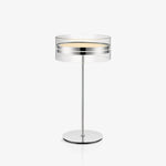 Impex Florina Chrome Table Lamp