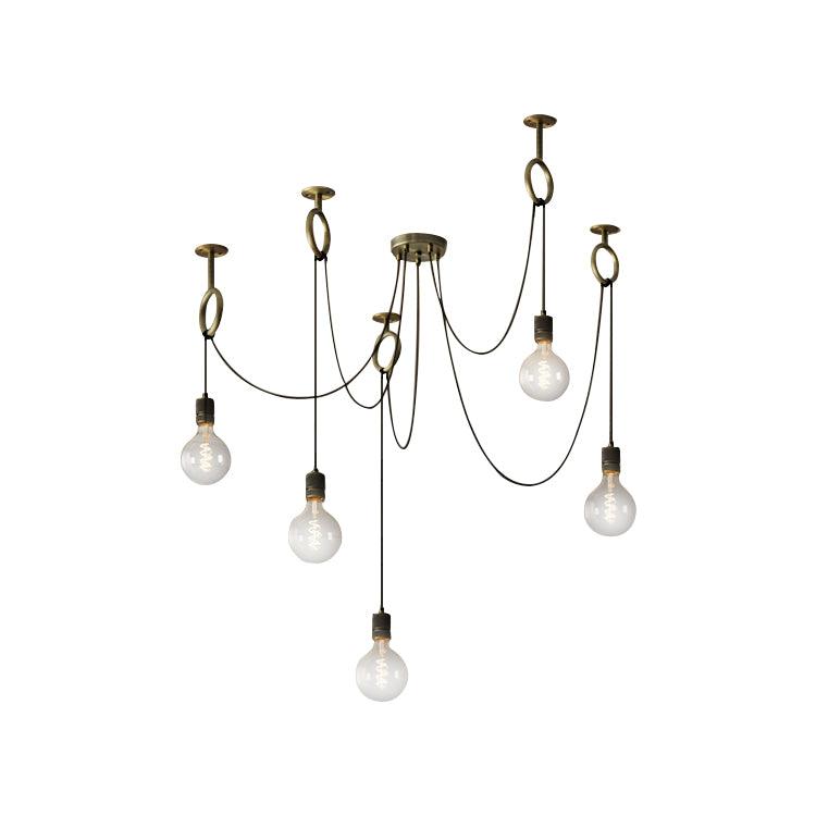 Industrial Spider Chandelier