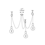 Industrial Spider Chandelier