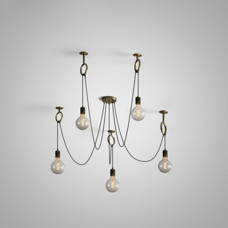 Industrial Spider Chandelier