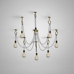 Industrial Spider Chandelier