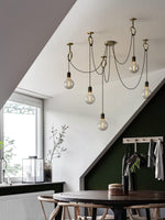 Industrial Spider Chandelier