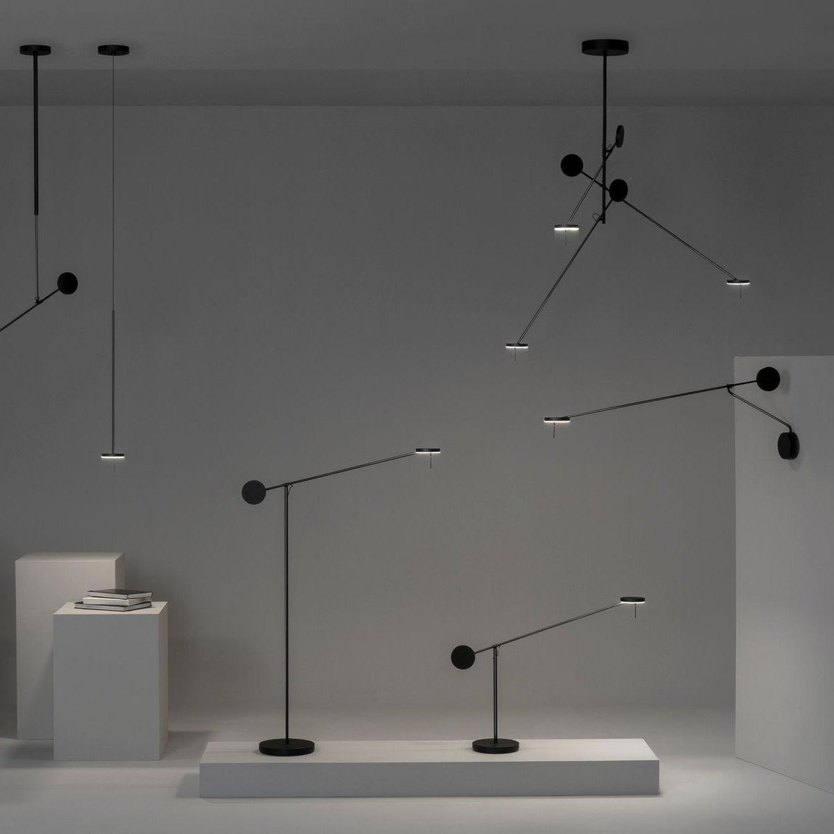 Invisible Led C4 Floor Lamp 35.8"