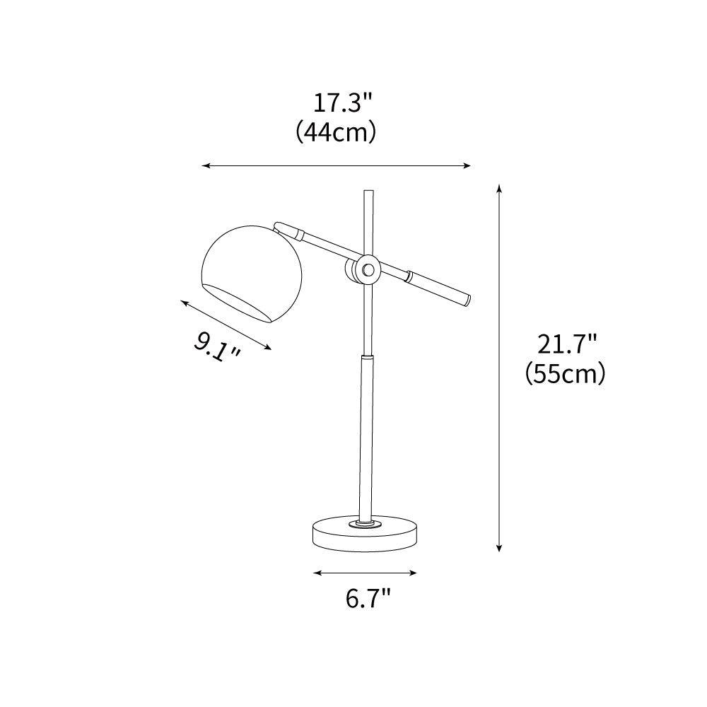 Isaac Table Lamp 17.3"