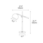 Isaac Table Lamp 17.3"