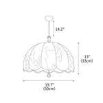 Ivory Bloom Pendant Light