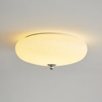 Ivory Ripple Ceiling Light