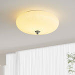 Ivory Ripple Ceiling Light