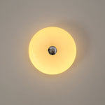 Ivory Ripple Ceiling Light