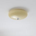 Ivory Ripple Ceiling Light