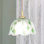 Ivy Leaf Pendant Lamp 11"