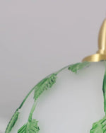 Ivy Leaf Pendant Lamp 11"