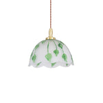 Ivy Leaf Pendant Lamp 11"